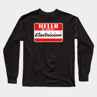 electrician Long Sleeve T-Shirt